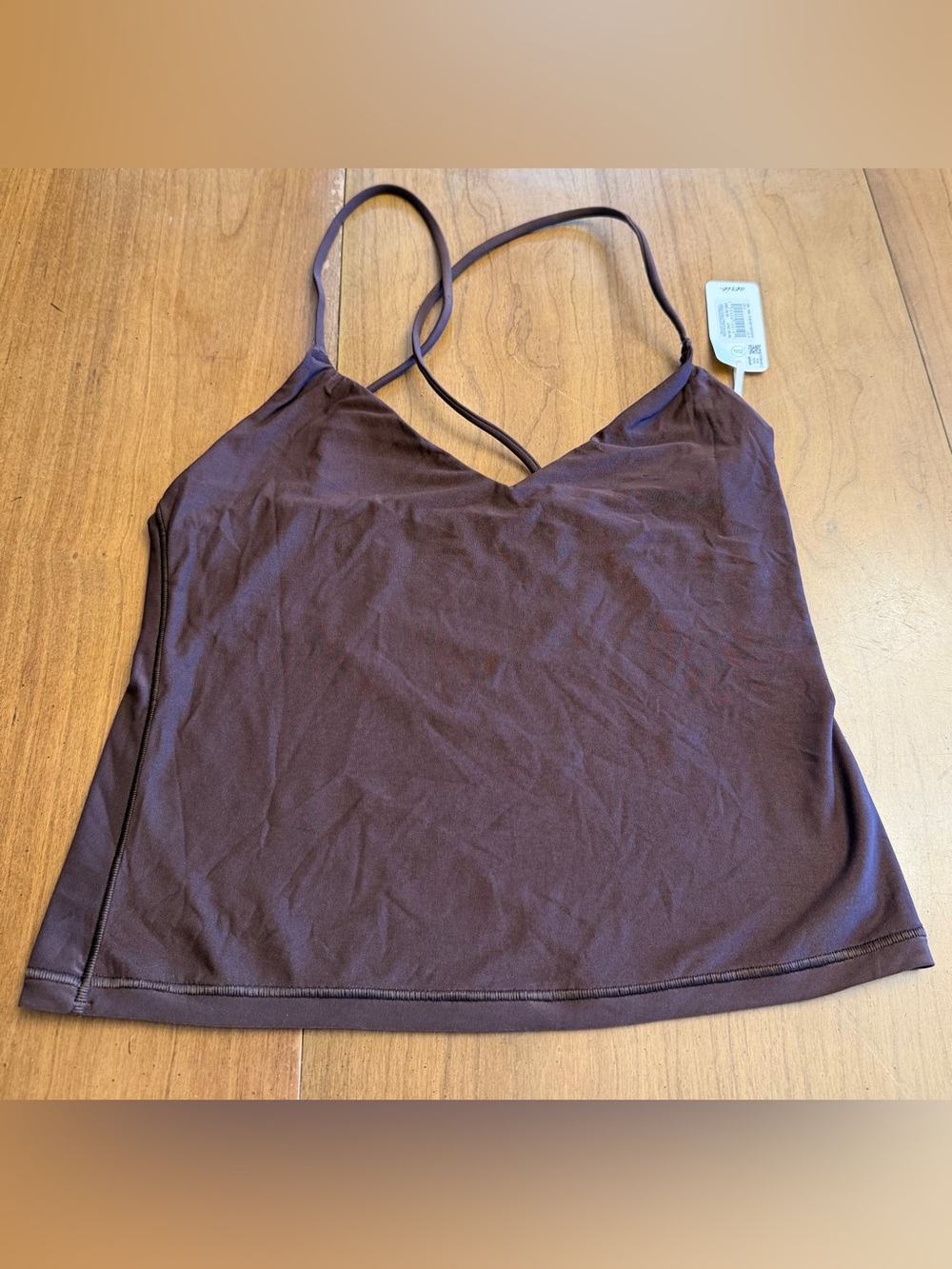 Aerie Brown Strappy V-Neck Camisole - S
